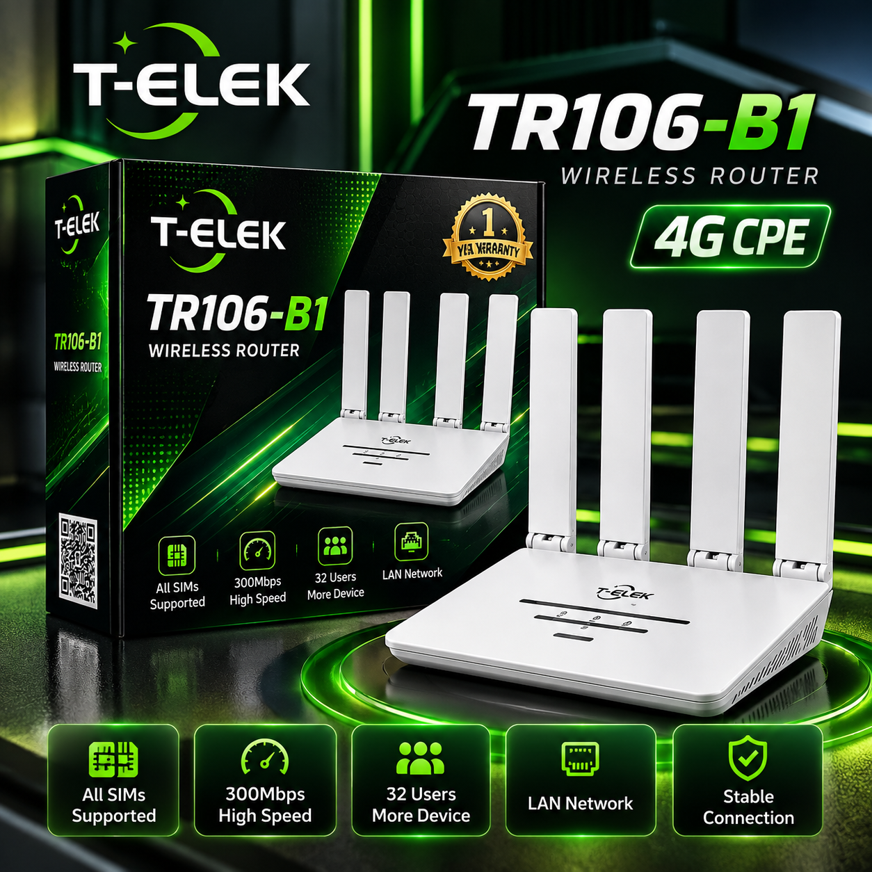 T-ELEK TR106-B1